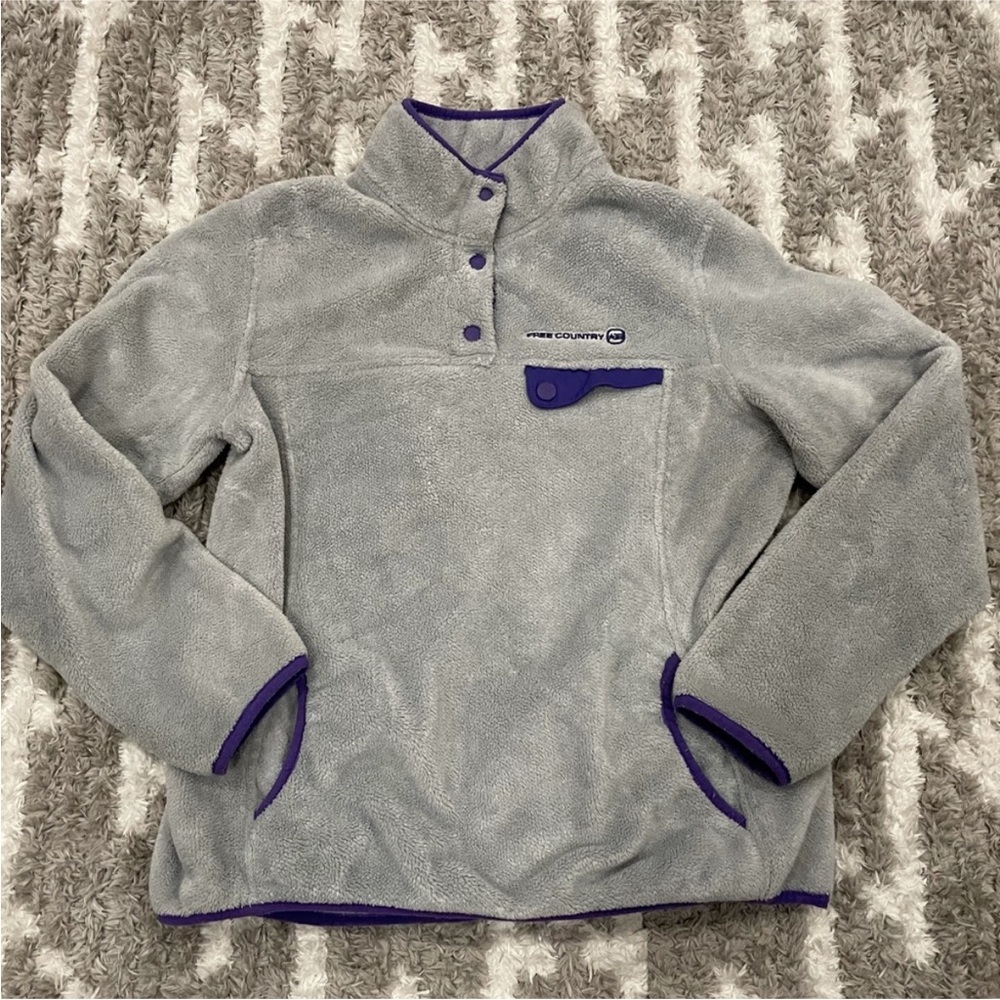 Free Country Venture Butter Pile Fleece Pullover